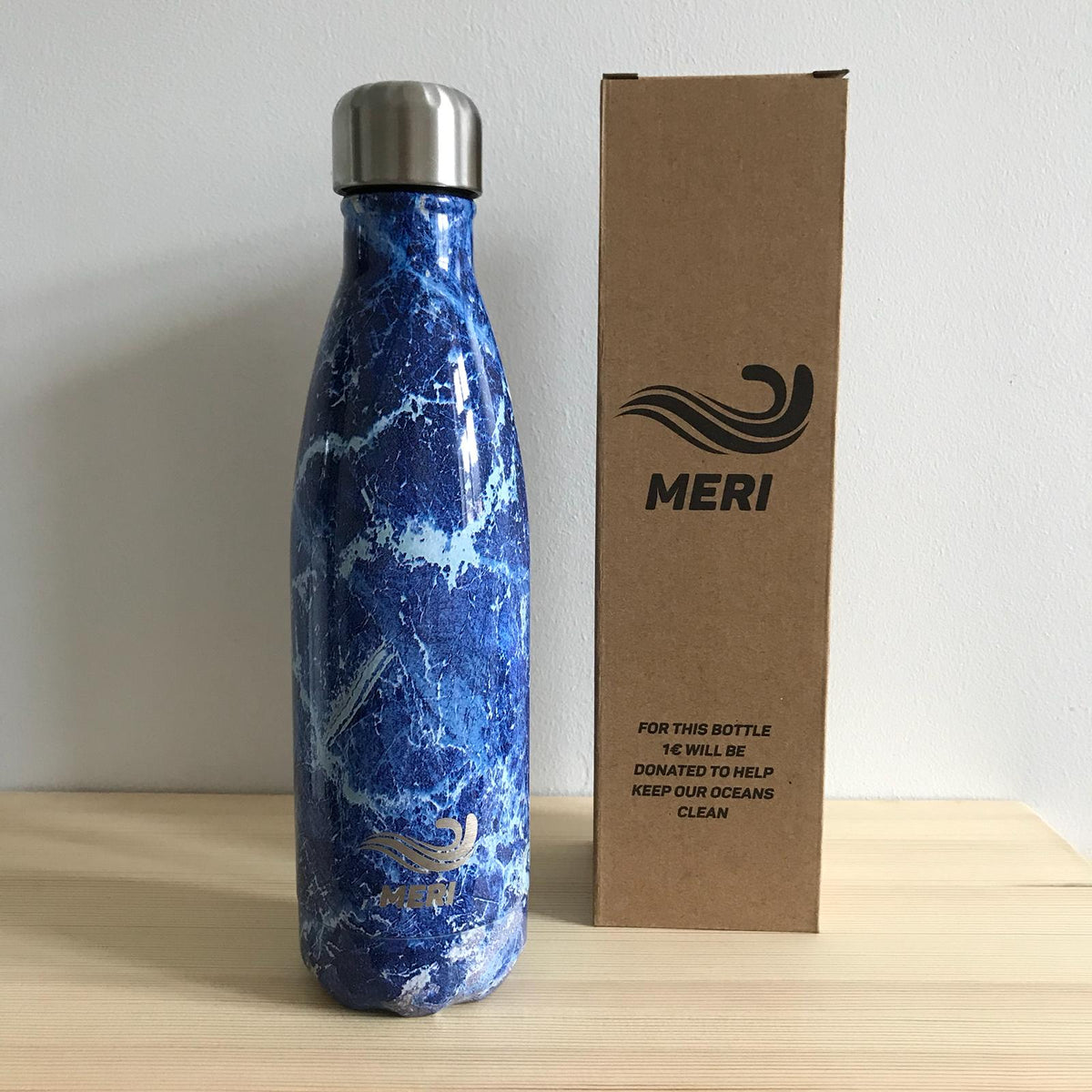 meri bottles 500 ml metallinen vesipullo
